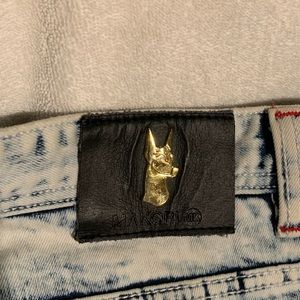 Slightly used. Makobi brand name jeans.